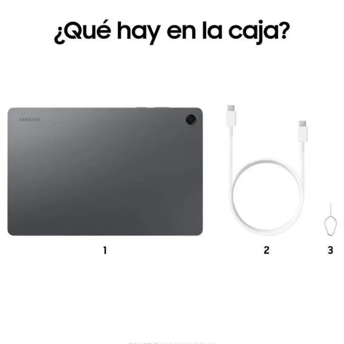 Samsung Galaxy Tab A11+ WiFi 11 pulgadas 256GB 8GB RAM Gris Samsung Galaxy Tab A11+ WiFi 11 pulgadas 256GB 8GB RAM Gris
